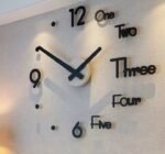 3D DIY Executive wallclock