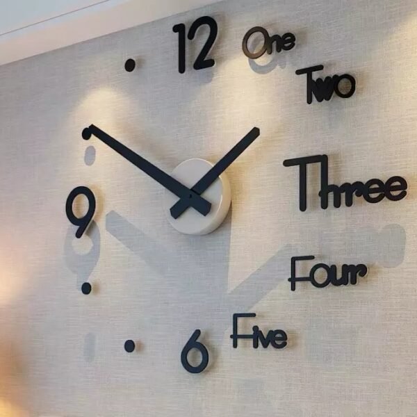 3D DIY Executive wallclock